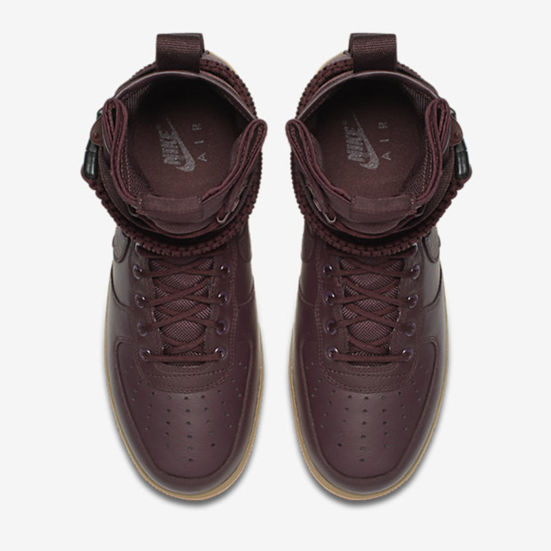 Sf air force 1 high best sale deep burgundy